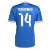 Camiseta Real Madrid Aurelien Tchouameni #14 Tercera Equipación Replica 2025-26 mangas cortas